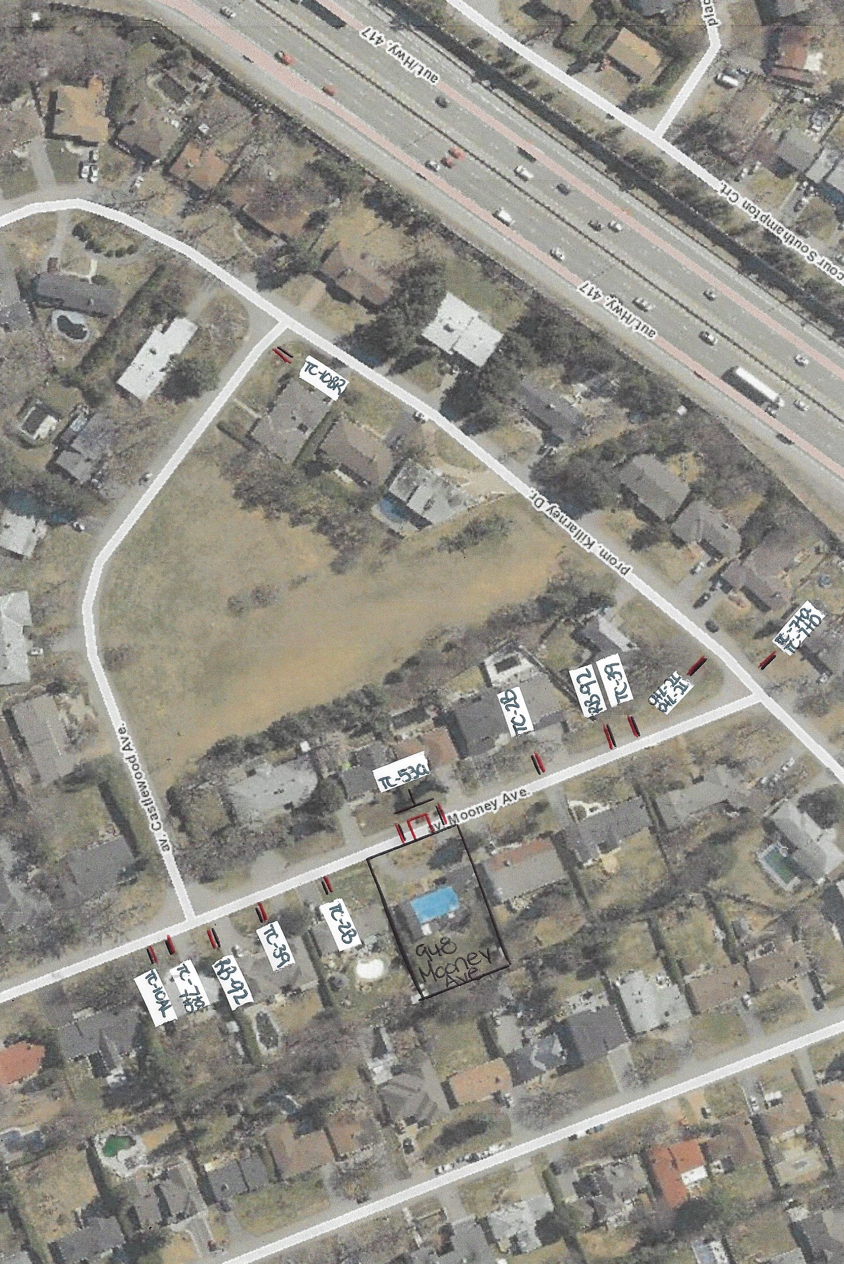 Construction on Mooney Avenue Bay Ward Bulletin