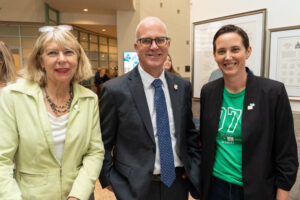 Celebrating Franco-Ontario Day with Councillor Jeff Leiper and MPP Chandra Pasma (September 25, 2025). Célébration de la Journée des Franco-Ontariens et Franco-Ontariennes avec le conseiller Jeff Leiper et la députée provinciale Chandra Pasma (25 septembre 2025).